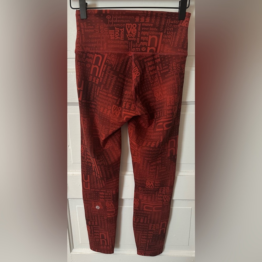 Lululemon Wunder Train Contour Fit High-Rise Tight 25"
Ombre Red Multi Sz 6 - Picture 2 of 5